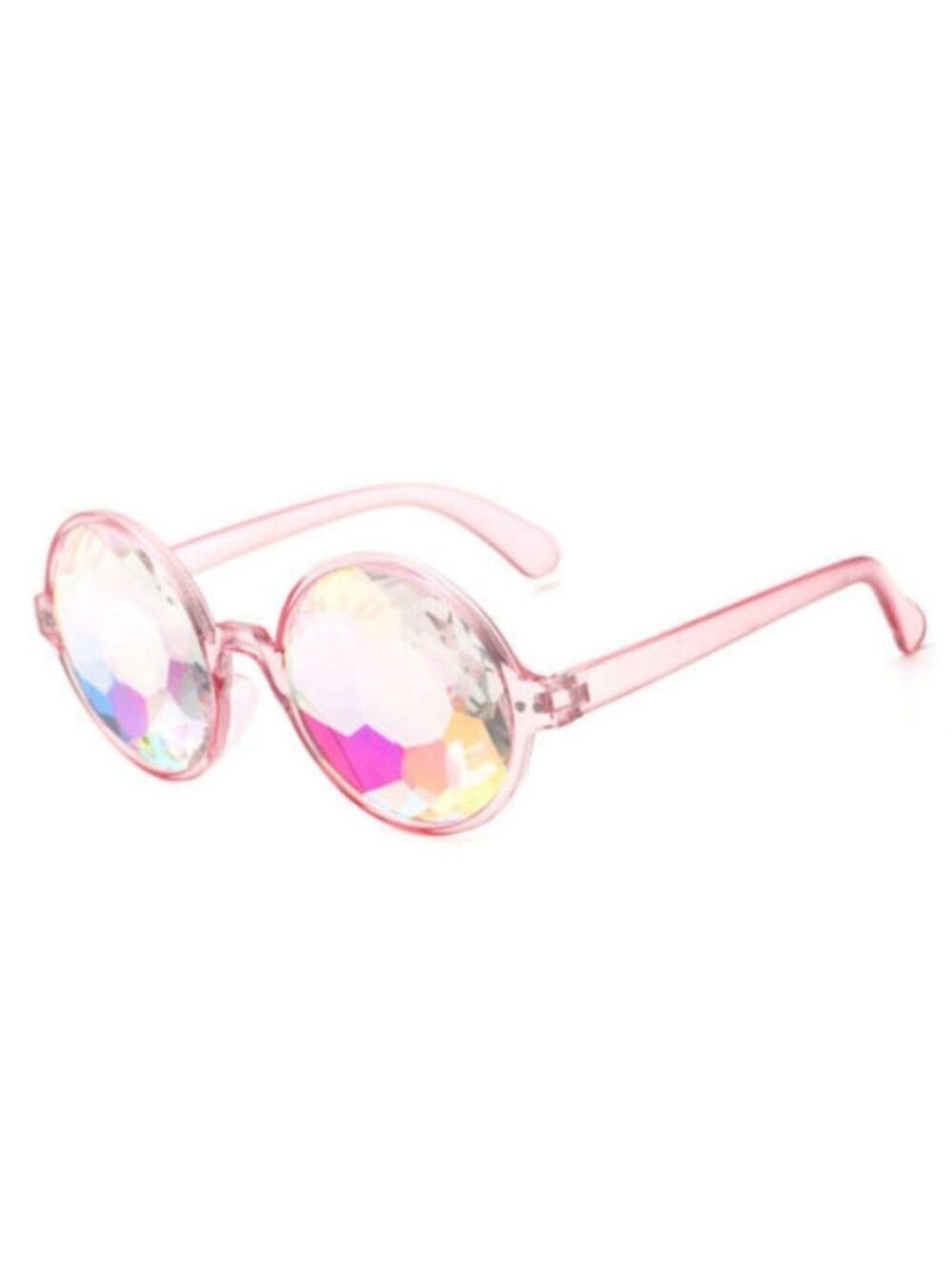 Sunglasses Kaleidoscope Rainbow Prism glasses - Picture 6 of 7